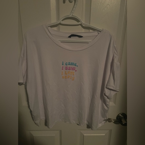 Blue notes crop top - Picture 1 of 1